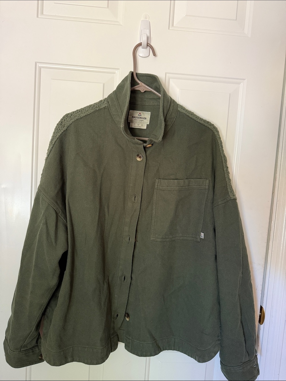 Passenger Collective Olive Utility Jacket - Women's